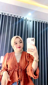 Baju Atasan Wanita Crop Cardi Oversize