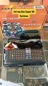 (PROMO) STB Set Top Box Super HD-168 HARIMAU FULL HD CHIPSET GX FREE PACKING KARDUS