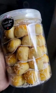 NASTAR KEJU bulat/kue kering 500gram