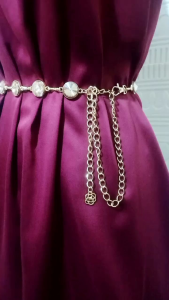 Ikat Pinggang Rantai Sabuk Cewek Dress Fashion