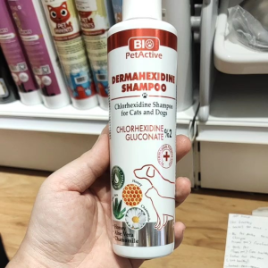 Bio petactive dermahexdine shampoo cat/dog 250ml