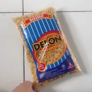 MAKARONI MENTAH / MAKRONI BANTAT KUNING DELON KUNING 1KG