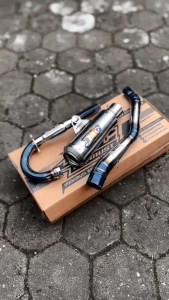Knalpot crf 150l klx 150 D-Tracker wr 155 pemasangan pnp original produk
