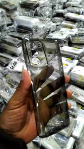 CASE CLEAR AIR BAG OPPO A5 4G 2025. SILIKON CASING BENING TRANSPARAN HITAM PUTIH PRESISI  BAGUS