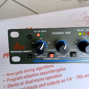 Kompresor Audio Profesional: Memahami Compressor DBX 166xl & Limiter Gate DBX 166