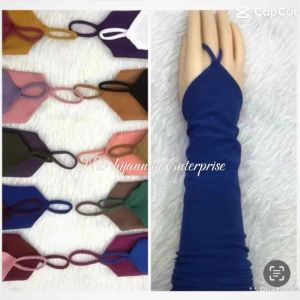 Stylish Hand Socks cincin Muslimah Adjustable Size Stretchable Breathable