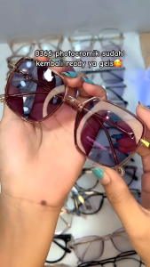 Kacamata Kotak Paket Photocromic Normal/Minus