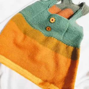 Đầm Bé Gái Bằng Len Chất Liệu Nhẹ Nhàng