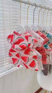 JanElla’s T-SHIRT SHORTS SET (6 months to 5 Years Old) TERNO for KIDS GIRLS 100% Cotton Made in Vietnam