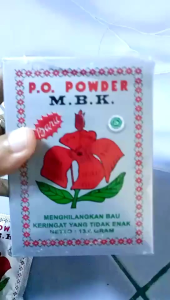 [MBK SILVER] 1 BOX BEDAK MBK SILVER / PENGHILANG BAU BADAN / PEWANGI KETIAK