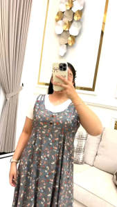 DASTER ANNISA MOTIF KEKINIAN & DRESS PEKDEK TERBARU ANNISA