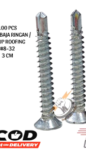 Skrup Roofing Baja Ringan 3CM 100PCS: Panduan Lengkap