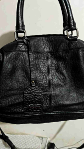 Preloved Brhas Pati India Black Bag with SlingGenuine Pure Leather Bag