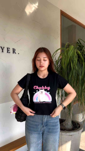 เสื้อครอปเบบี้ที เสื้อผ้าผู้หญิง