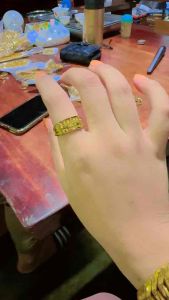 Cincin emas bangkok cop 916 persis ori