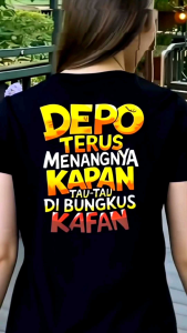 KAOS KATA KATA DEPO TERUS VIRAL