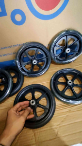 Ban Depan Kursi Roda Ukuran 20 cm & Ban Depan Original 8 Inch