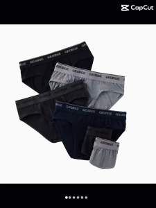 Men’s george brief 3in1 cotton size S-XXL