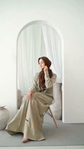 Gamis Dewasa Dress Muslimah NB B125 Nibras Busui Friendly
