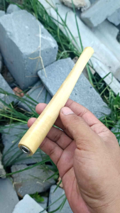 Pipa Pirok Kayu Kumuning Gading Super Lengkung