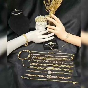 GELANG XUPING PERMATA / GELANG RANTAI XUPING LAPIS EMAS / GELANG XUPING ANTI KARAT & ANTI LUNTUR / GELANG FASHION ELEGAN / XU PING CHAIN BRACELET VINTAGE
