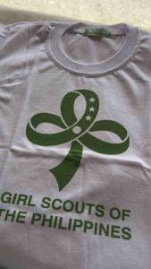 Original | GSP TSHIRT Girl Scouts White Logo T-Shirt Lucky888