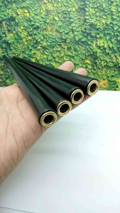 pipa once sedotan kayu galih kelor hitam 20cm h699