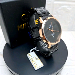 Jam Tangan Pria MIRETE Original Analog. Water Resistant Tanggal Aktif Model Elegan Dan Minimalis Free Box Dan Baterai Cadangan