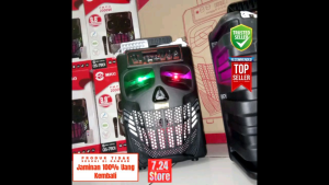 Speaker Bluetooth 8.8inc PMPO 2000W Portable Party Speaker Kimiso Lengkap Dengan Mic Terpopuler Terbaik //7.24 Store TrustItsmyValueAndSmileItsmySoul