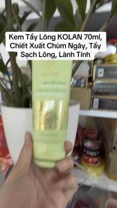 Combo Kem Tẩy Lông KOLAN 70ml & Gel Dịu Da KOLAN 30ml
