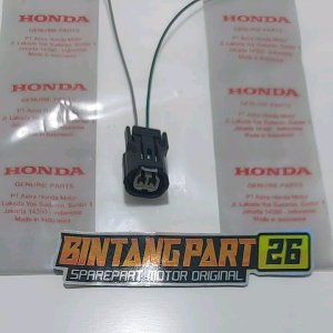 Soket Sensor EOT Suhu Oli Honda Beat FI - Scoopy FI - Supra X 125 - Revo FI - Verza FI - Spacy FI - Beat Pop - Beat ESP