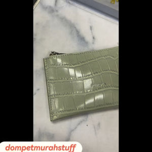 COD DOMPET WANITA KECIL RESLETING BAHAN BUAYA perota