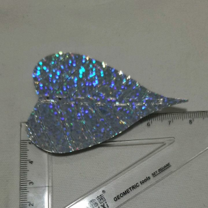 ใบโพธิ์ (50 ใบ) ขนาดกลาง 55×75 มิล ใบโพธิ์กลาง ใบโพธิ์เงิน โพธิ์ทอง เลื่อมใบโพธิ์ ใบโพธ์ทำไม้กฐิน ไม้กญิน