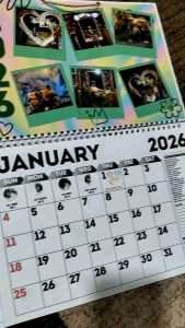 Calendar For 2026 Customized Wall Photo Calendar