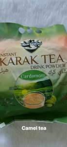 Camel Karak Tea – Ginger/Saffron/ Cardamom Infusion | A Bold Twist on Arabian Tradition made in Turkey. Expiry 11/2027