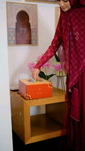 GAMIS SET SERIMBIT MUTIARA EID SERIES BY ELDEENA SYARI