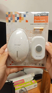 Bel Pintu Wireless 1 Remote Bell Listrik AC Door Bell
