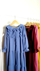 Gamis Anak Terbaru 2025 Gamis Anak Usia 2-11 Tahun Crinkle Airflow Drees Muslim nyari Gamis Lebaran