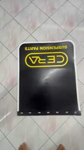 บังโคลน กันโคลน บังฝุ่นรถบรรทุก ยางบังฝุ่น ยาง บังโคลน รถใหญ่ รถ 6 ล้อ รถ 10 ล้อ รถพ่วง จำนวน1คู่ขนาด 18x24 BRAND CERA CX-0003