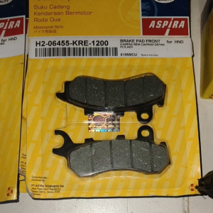 DISPAD PCX ORIGINAL ASPIRA SET (DEPAN & BELAKANG) UNTUK HONDA PCX 2017 DAN ADV