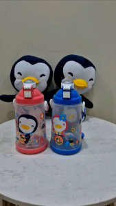 Puku Baby Pop-up Hard Straw Bounce Straw Canteen / Water Bottle 婴儿弹跳吸管水壶 650ml P14601/Kids Drinking Bottle With Straw / Kids Bottle BPA FREE Botol Air Kanak-kanak Kids Water Bottle