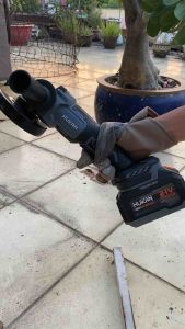 Máy mài pin Hukan AG6000 Động cơ không chổi than có chỉnh tốc 3 cấp độ