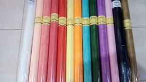 Kertas Tissue Besic Per Roll 65cm x 20 mtr Untuk Pembungkus Bunga dan Kertas Kado atau Kertas Buket