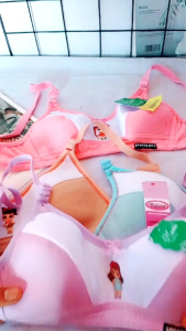 Bra sport Remaja Tanpa Busa Lembut Mirip Lutty Bh Remaja Motif Karakter Jawahirah fashion
