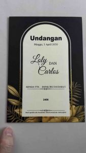 Blangko Undangan Kosong Pernikahan Erba: BLANKO UNDANGAN MURAH Simple 2406