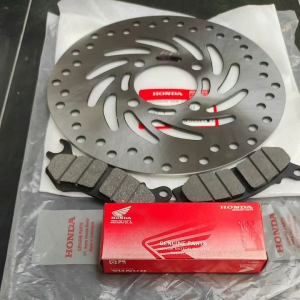 PIRINGAN REM CAKRAM DAN KAMPAS REM DEPAN PCX 125 150 PCX125 CBU THAILAND ORIGINAL HONDA IMPORT
