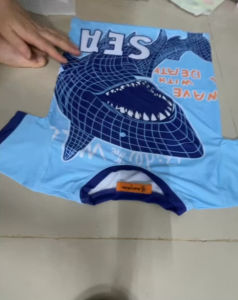 11-42kg Bộ hoạt hình 3D bé trai  thun lạnh 3D mềm mịn bền đẹp 455