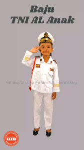 Baju Profesi Anak TNI AL Cocok Untuk Karnaval