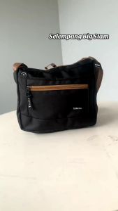 Tas Selempang Casual Big Stam Slingbag Pria 4in1 Gratis Topi Jam Tangan Dan Dompet
