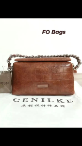 Tas Glossy Brand CENILKE Tas Wanita Elegan Cantik Kualitas Premium Kokoh kd 120